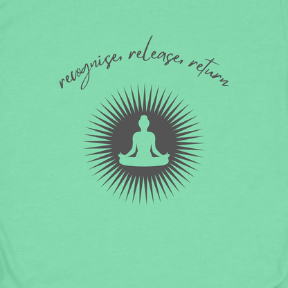 Recognise, Release, Return Unisex Softstyle T-Shirt